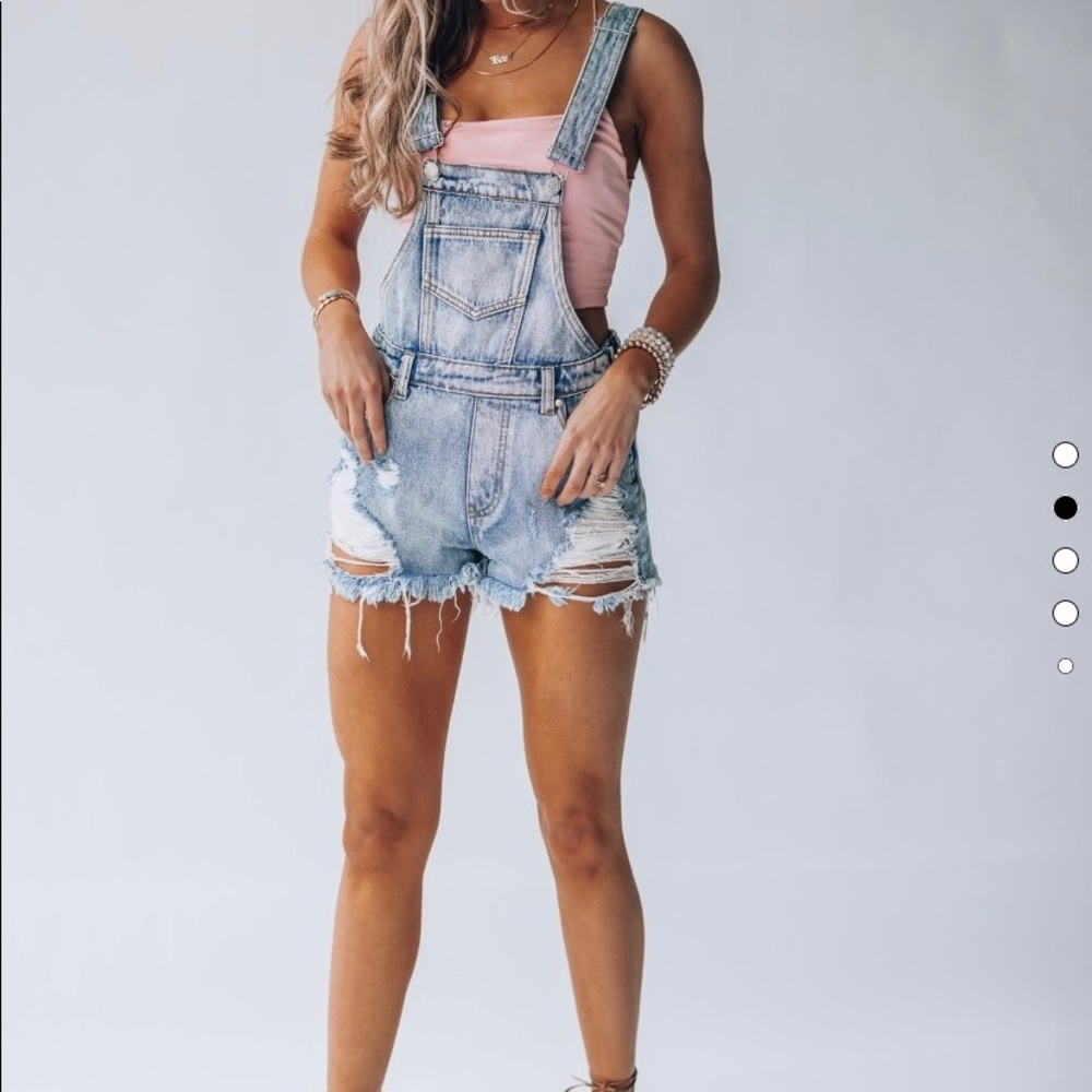 overalls shorts